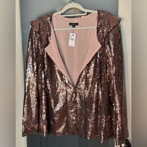 Lane Bryant sequined jacket